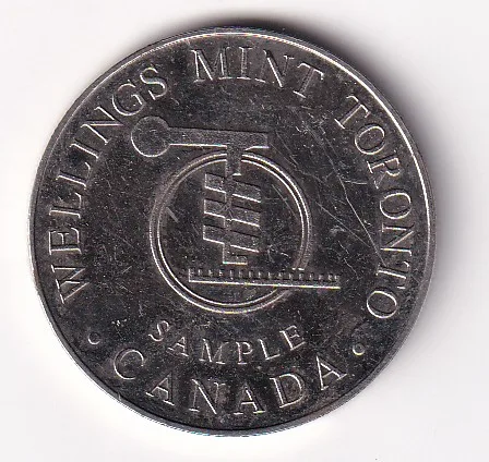 Canada Wellings Mint Token#Z-174