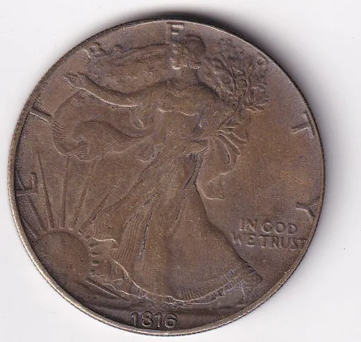 America One Dollar 1816 Fantasy Old Replica Coin #Z-197