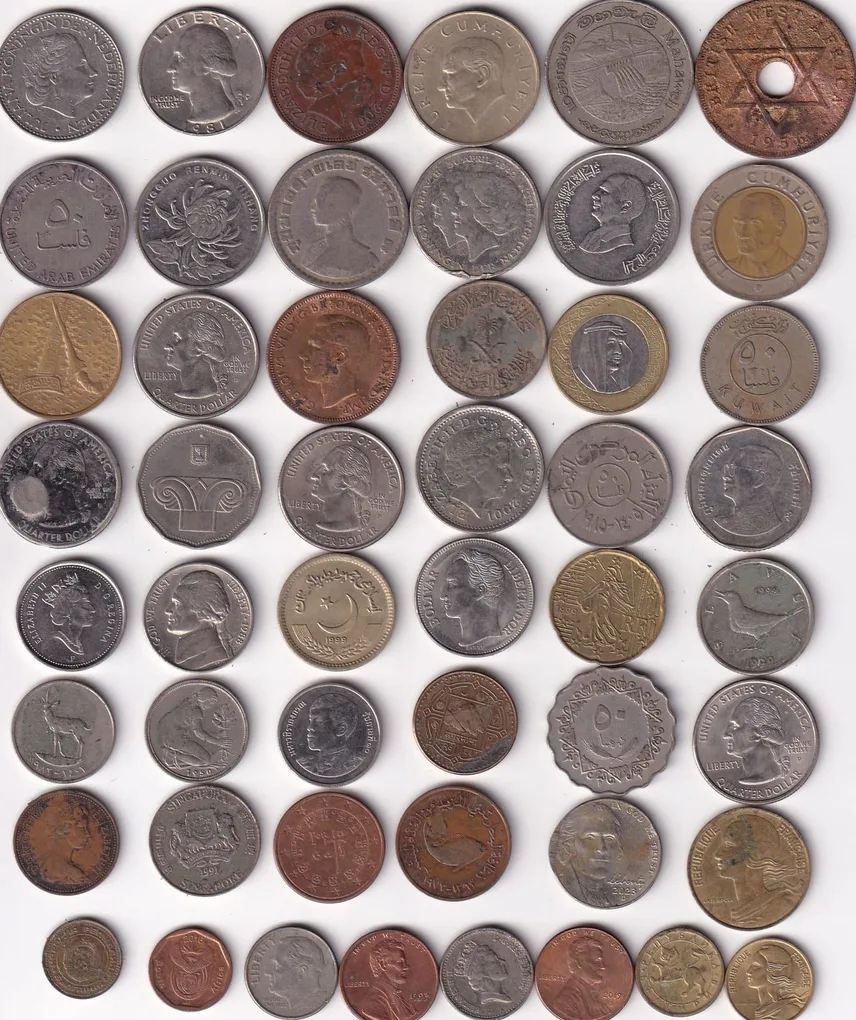 50 Different (World Coin) Rare Coin Set #Z-201