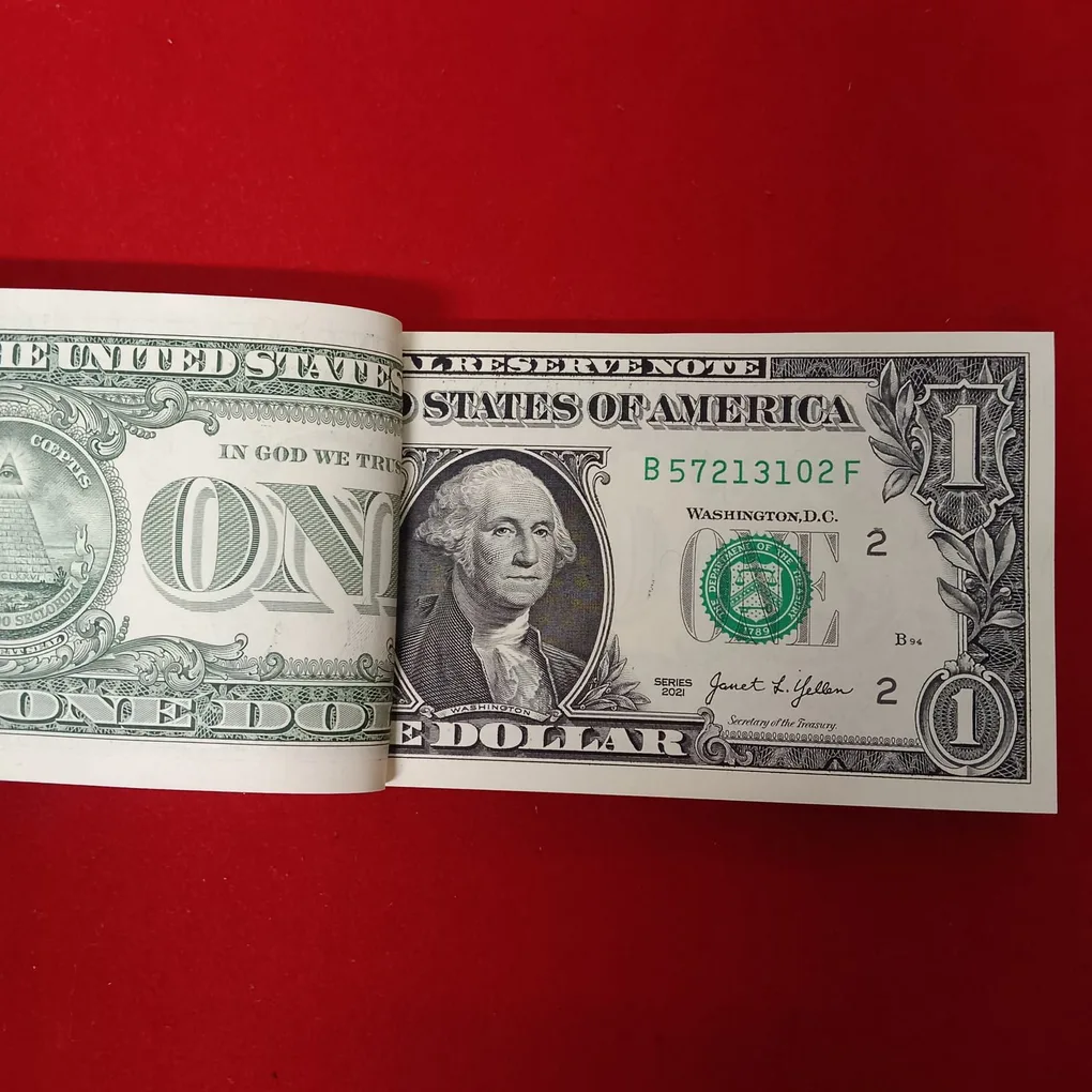 Extremely Rare One Dollar Serial Full Bundle Gem Bunc Condition United States of America