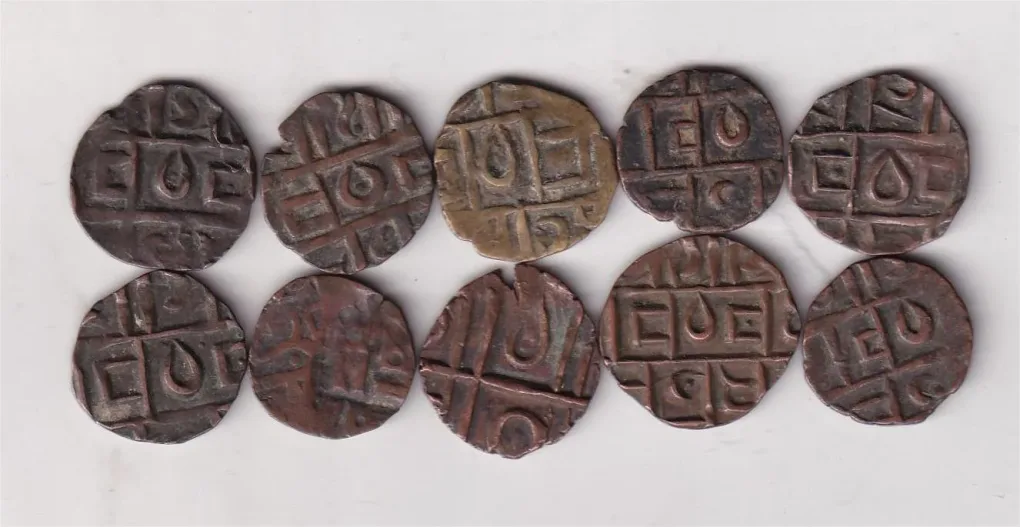 Bhutan (Different) 1/2 Rupees Rare Coin(Buyer Will Receive Randomly 1 Coin)