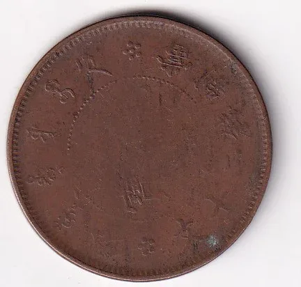 China, Empire of 20 Cash (Guangxu Hu Poo)Rare Coin