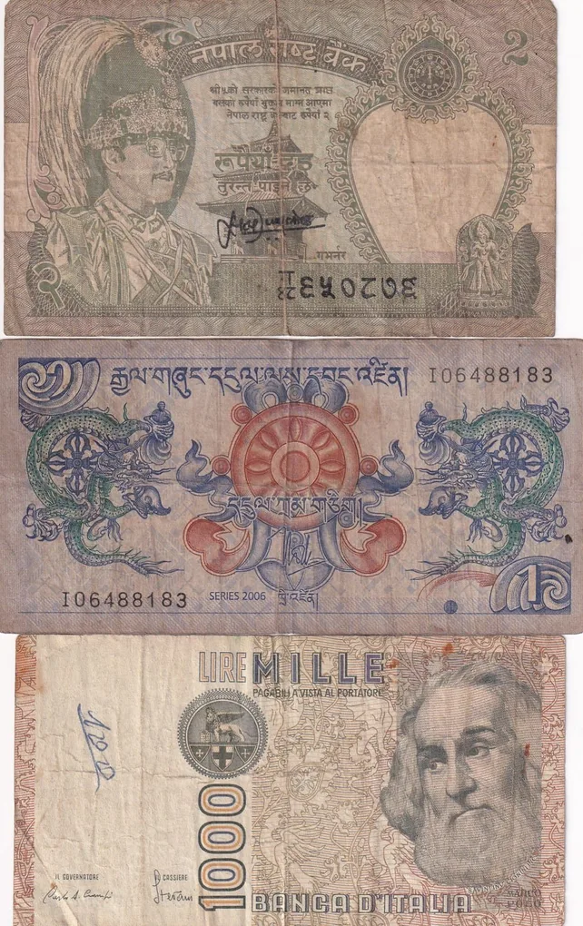 10 Different World Note (10 PCS Lott)#SK-54