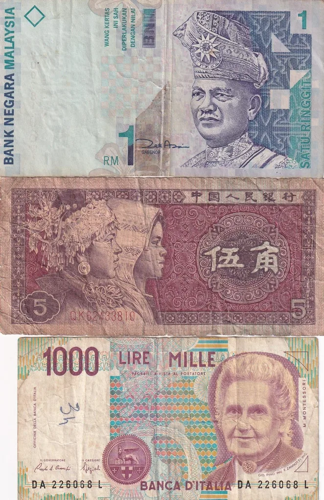 10 Different World Note (10 PCS Lott)#SK-55