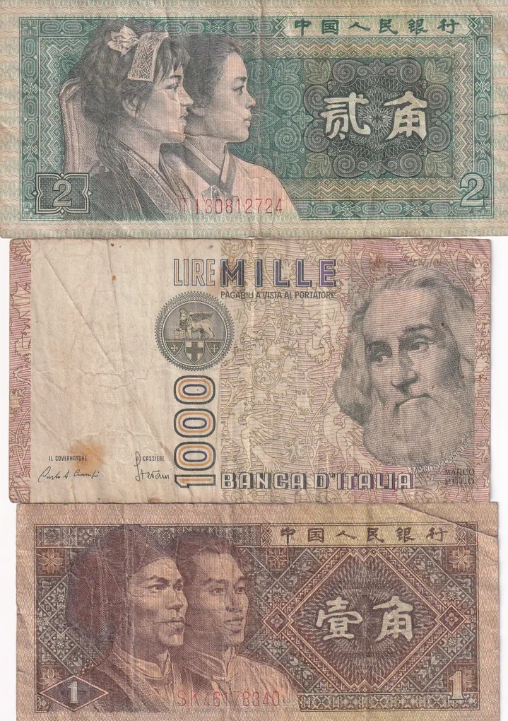 10 Different World Note (10 PCS Lott)#SK-55