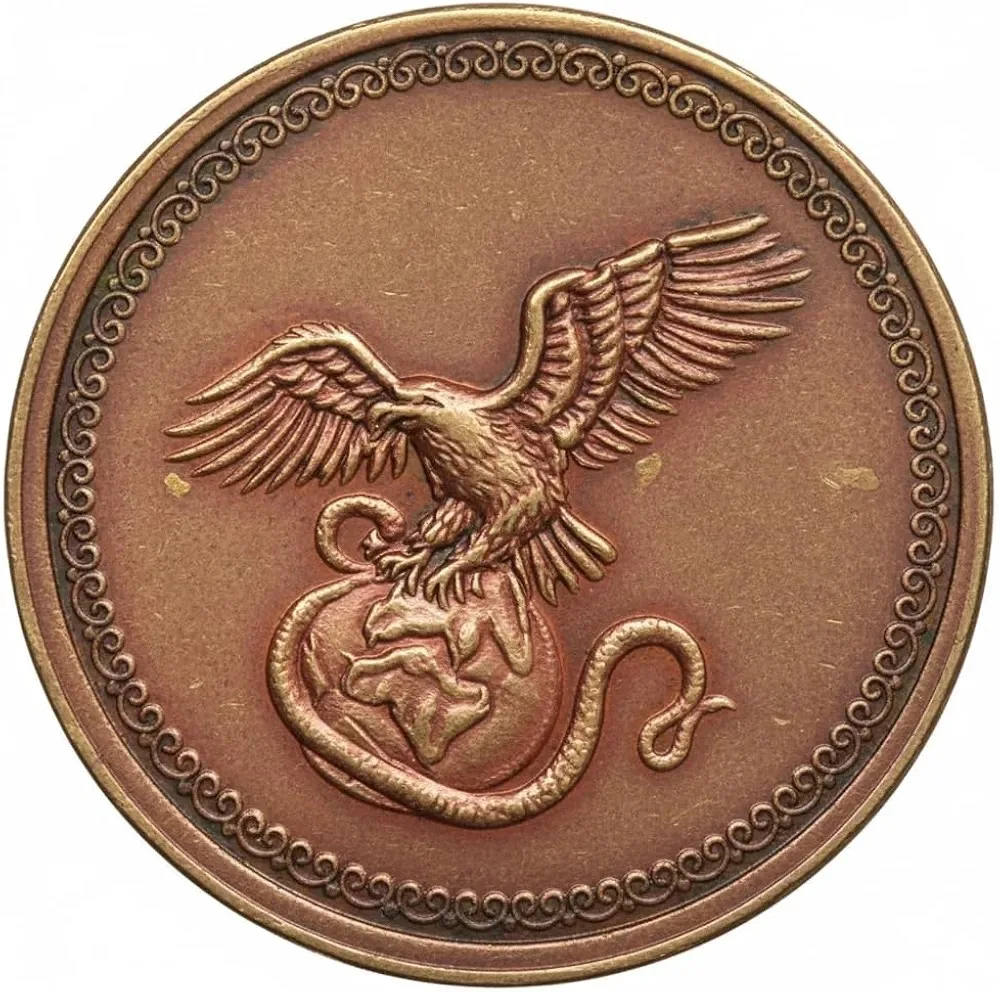 100 Rupya 1940 Geeorge 6th, Eagle - C.D Deshmukh, Bank of India Fantasy Coin #AA- 23