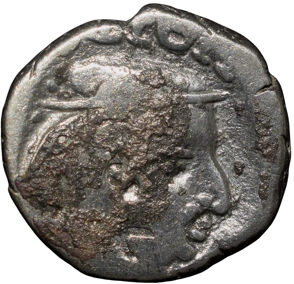 Silver Brokage/Lakhi of Western Kshatrapa (1st - 3rd Cen. AD) Very Rare