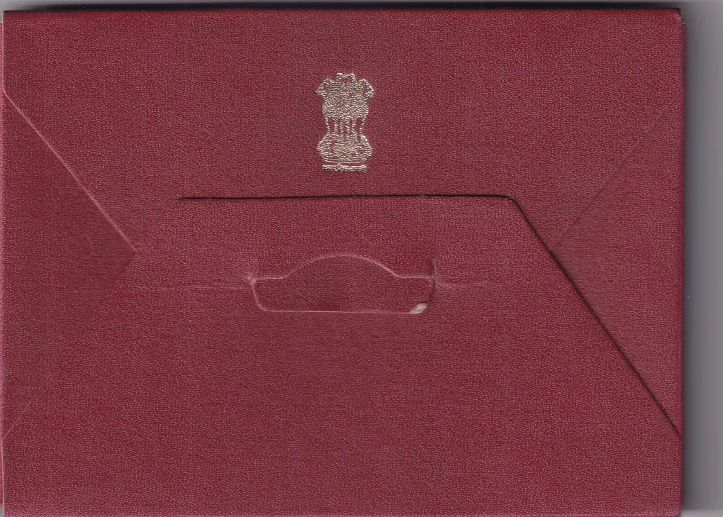 50th YEAR OF INDEPENDENCE  1947-1997 INDIA GOVT. MINT BOMBAY COMMEMORATIVE VIP 3 COINS PROOF SET RARE