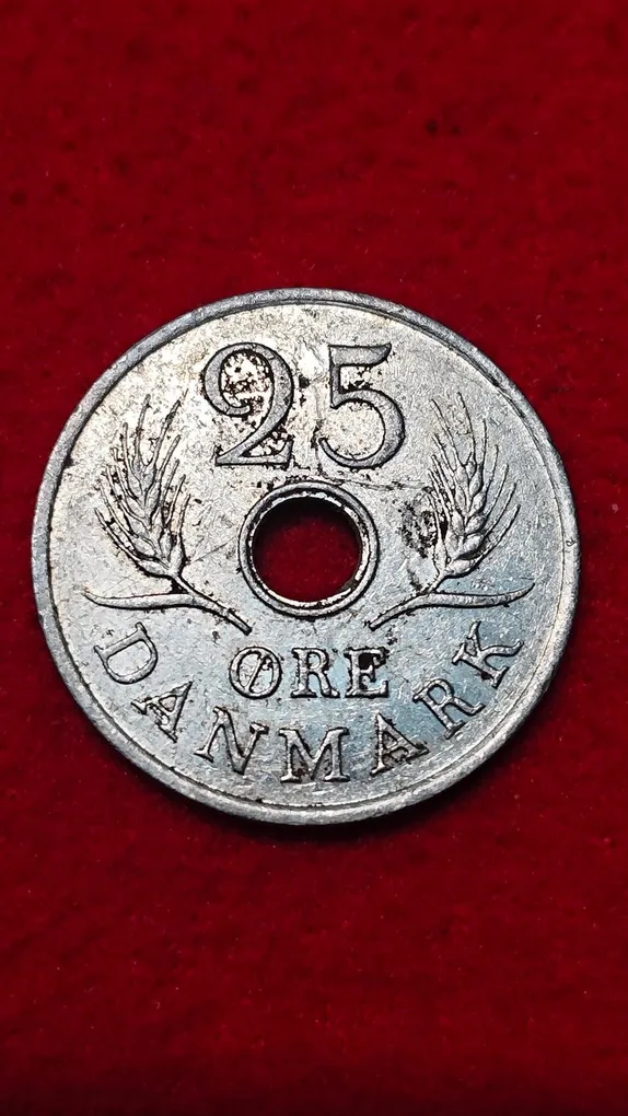 25 ORE Denmark Coin 1972