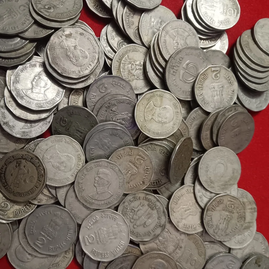 Two Rs Commarative Scare Coins 50 Pcs Given Republic of India