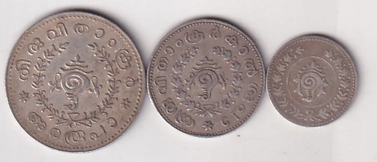 Indian Local and Princely states › Travancore 3 Different Denomination Rare ( 3 Coin Set) #78