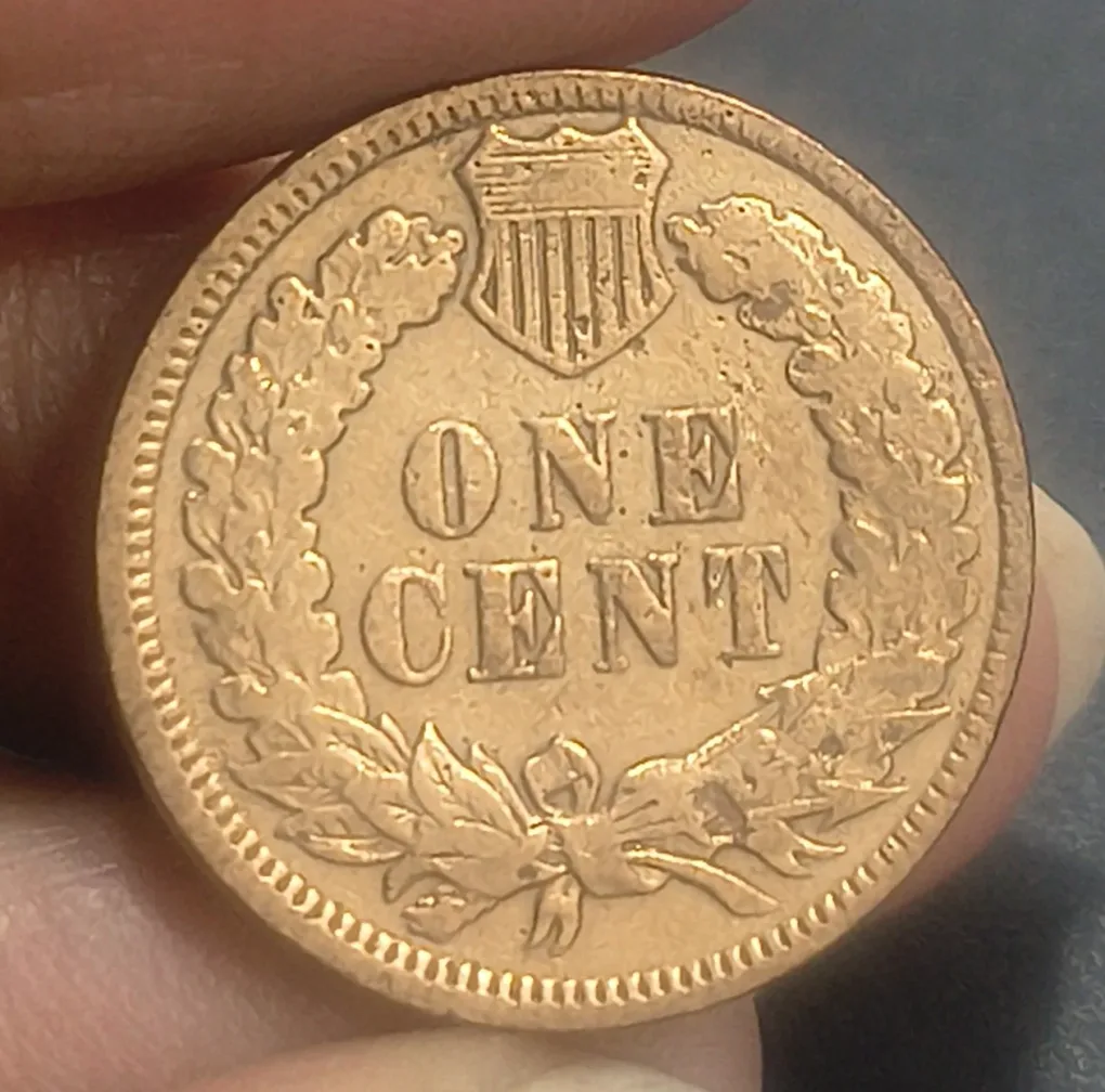 United States 1 Cent 1897 "Indian Head Cent" Rare Coin