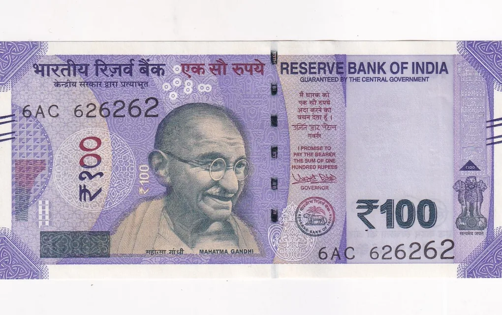 626262 Fancy Number 100 Rupees Governor Sanjay Malhotra Gem Unc Rare Note