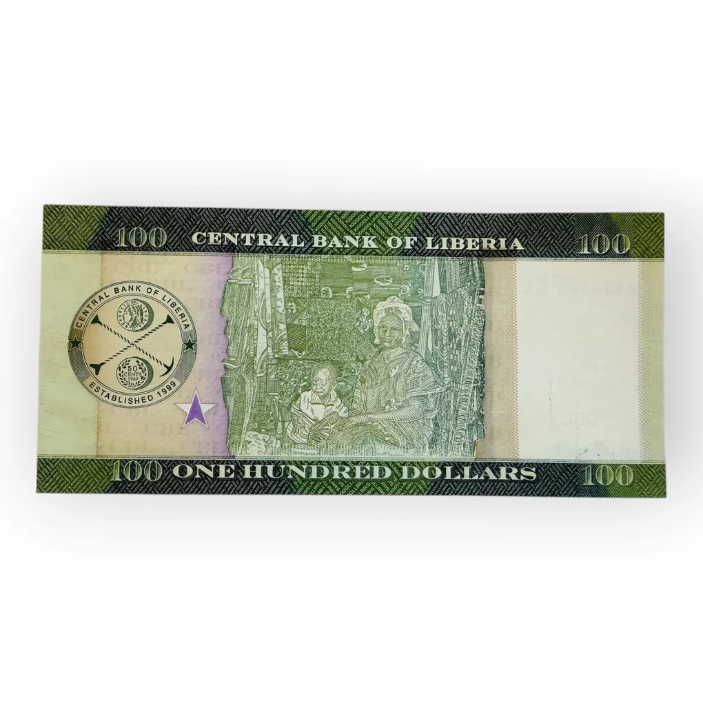 Liberia 100 Dollars Banknote 2016 P31a UNC Unique and Rare