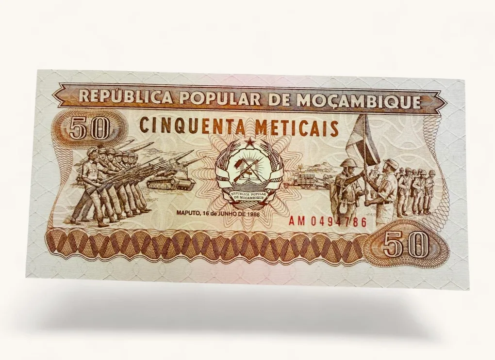 Mozambique World Banknote Ending 786 UNC Banknote Unique and Rare
