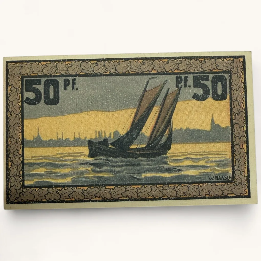 Germany Emergency Banknote Pfennigs Notgelds 19th Century Issues UNC Unique and Rare