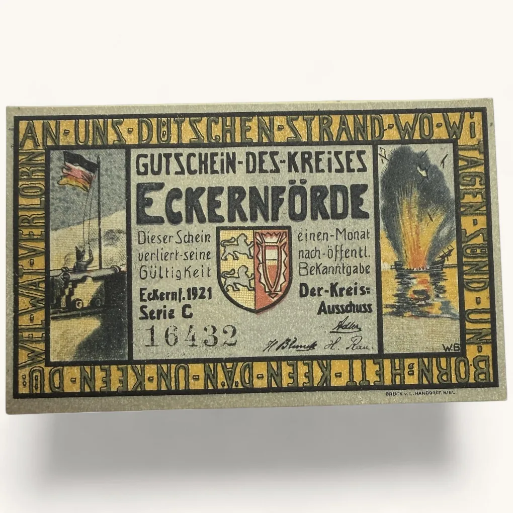 Germany Emergency Banknote Pfennigs Notgelds 19th Century Issues UNC Unique and Rare