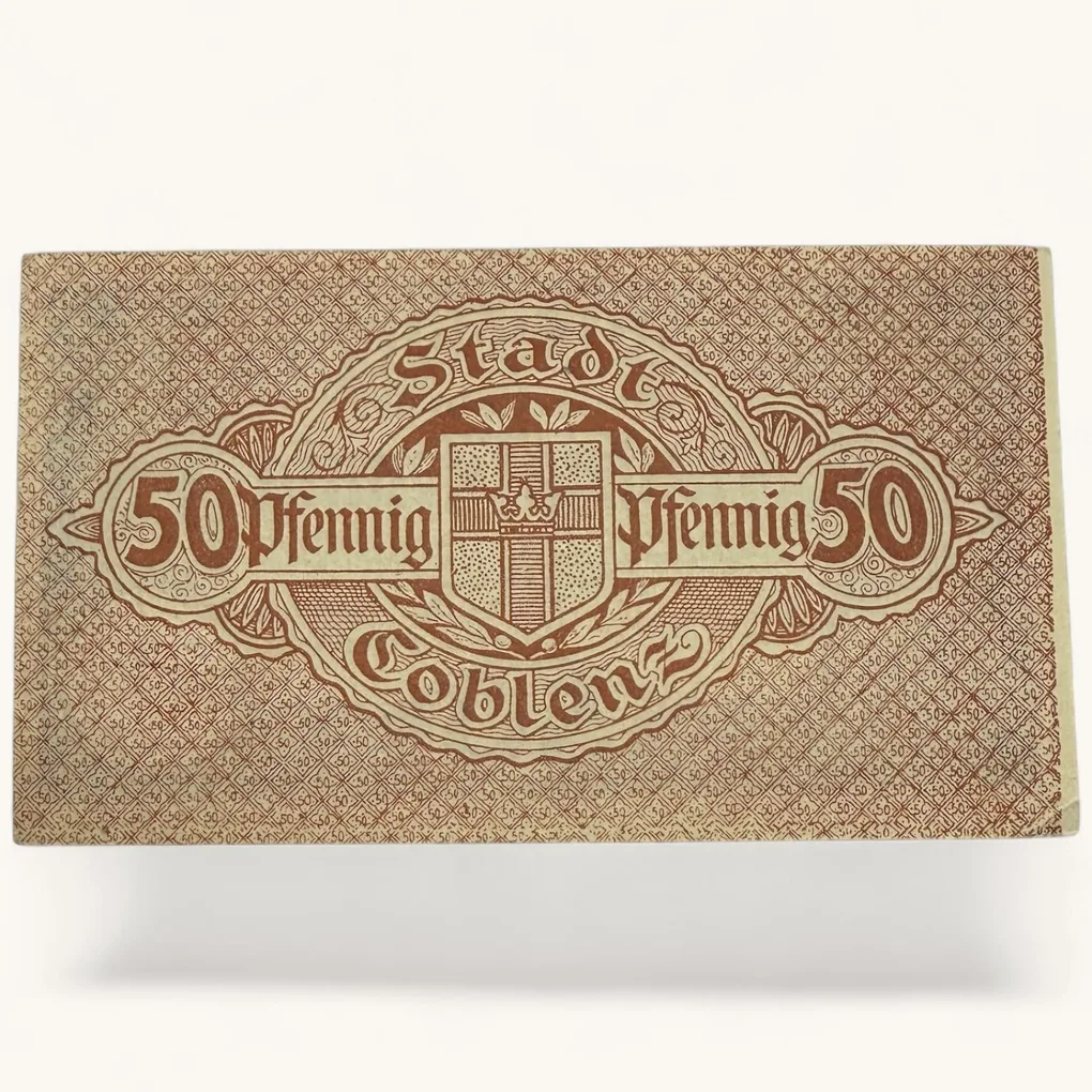 Germany Emergency Banknote Pfennigs Notgelds 19th Century Issues UNC Unique and Rare