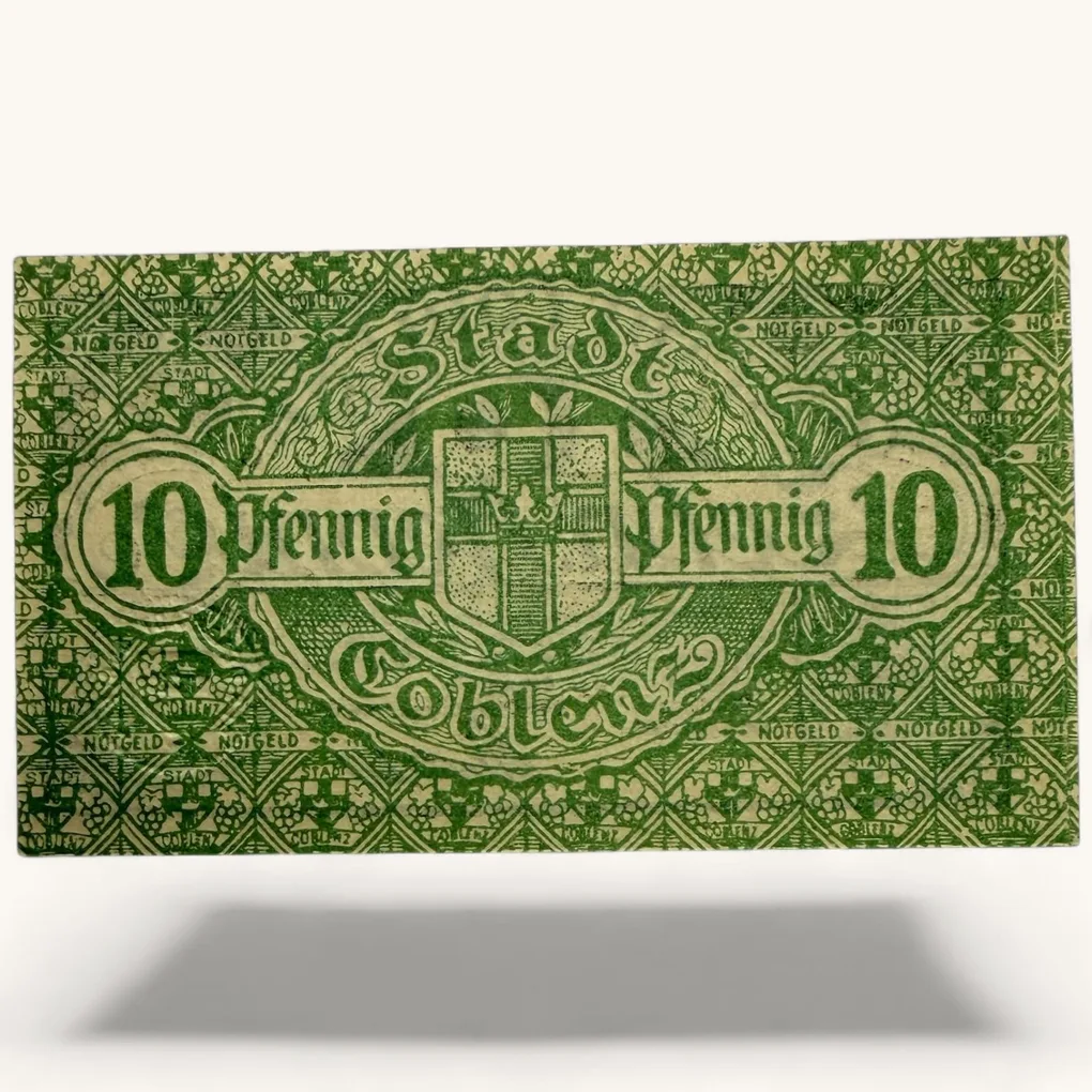 Germany Emergency Banknote Pfennigs Notgelds 19th Century Issues UNC Unique and Rare
