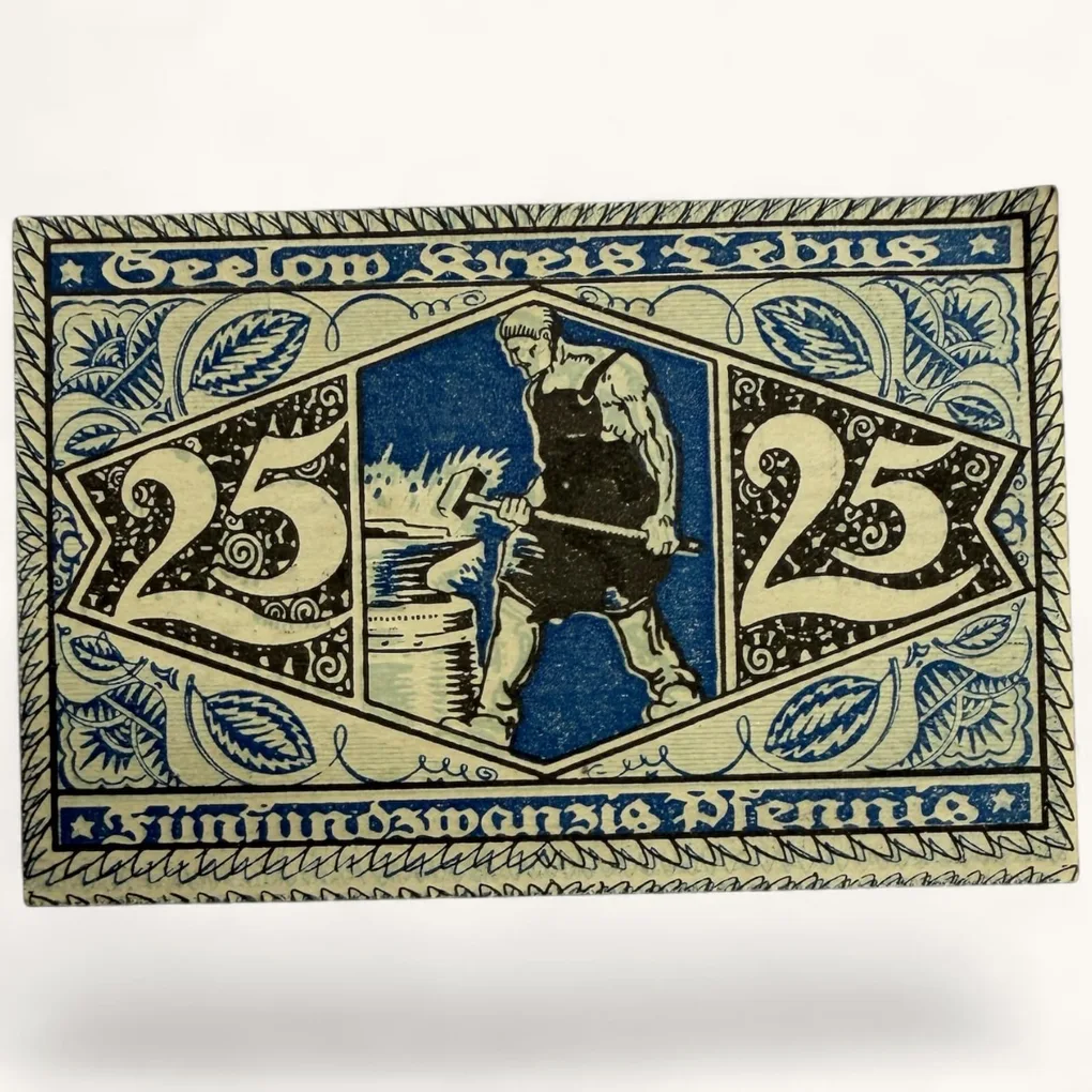 Germany Emergency Banknote Pfennigs Notgelds 19th Century Issues UNC Unique and Rare