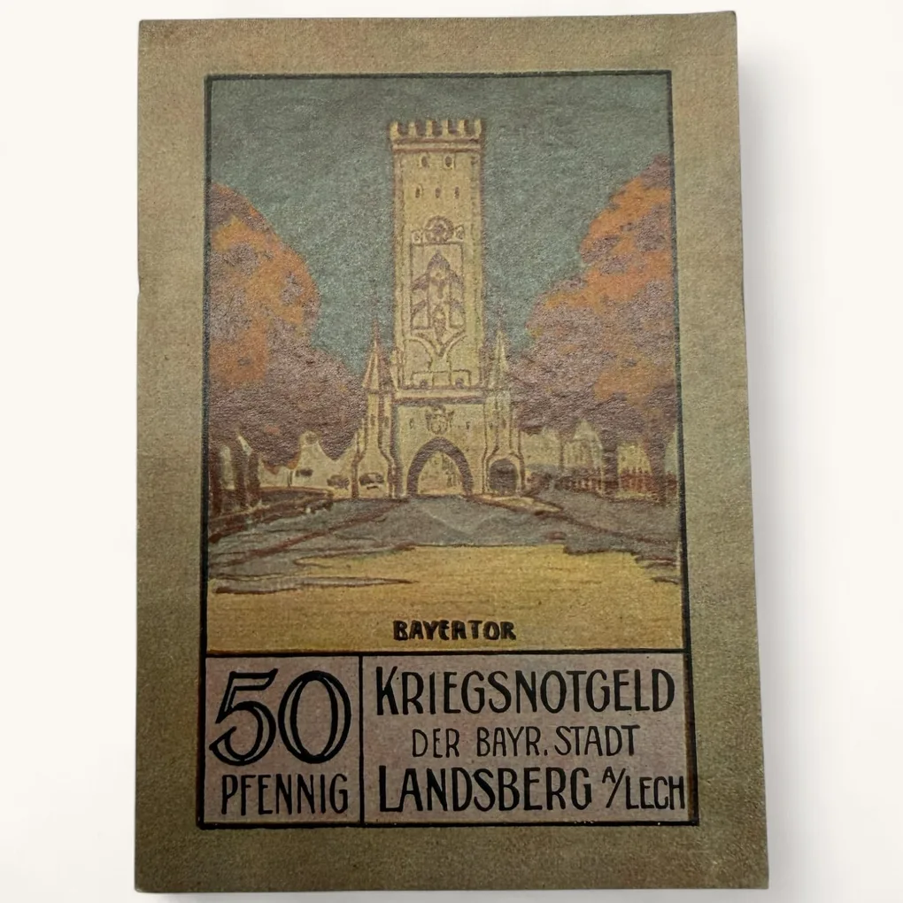 Germany Emergency Banknote Pfennigs Notgelds 19th Century Issues UNC Unique and Rare