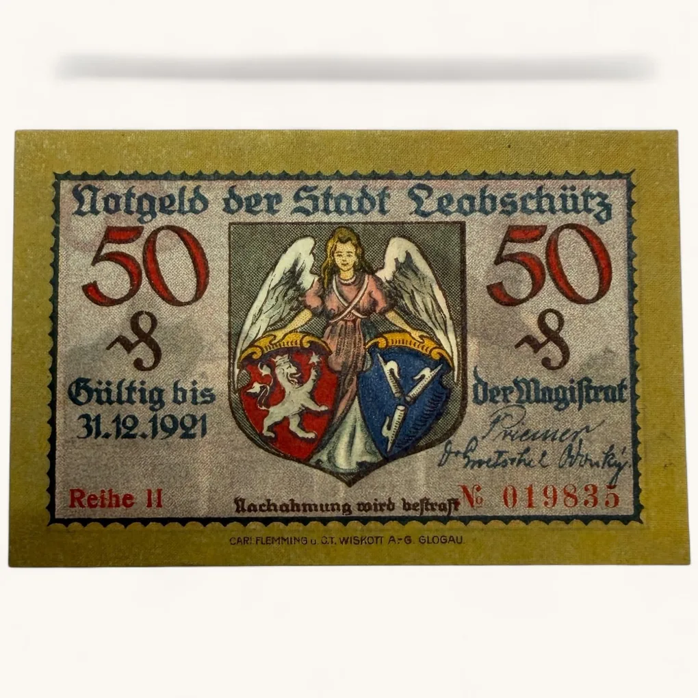 Germany Emergency Banknote Pfennigs Notgelds 19th Century Issues UNC Unique and Rare