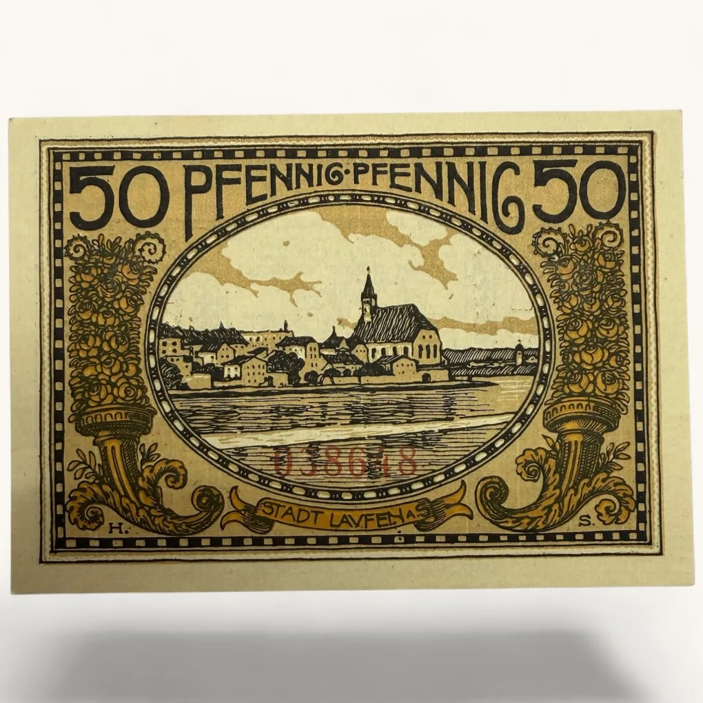 Germany Emergency Banknote Pfennigs Notgelds 19th Century Issues UNC Unique and Rare