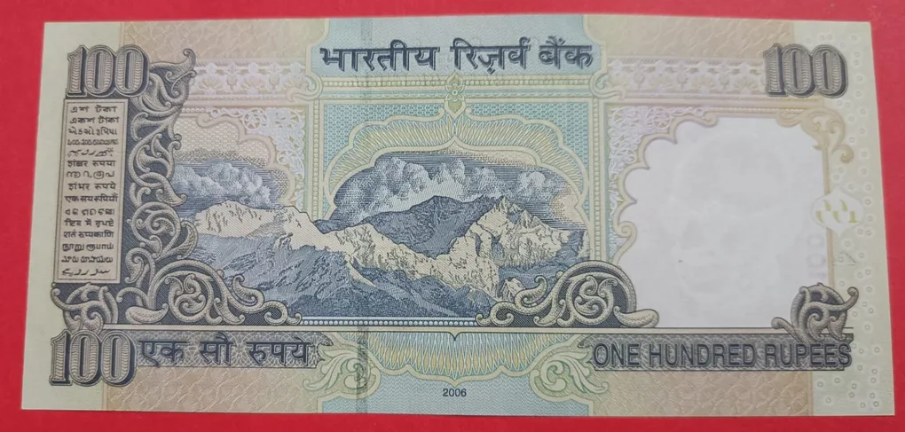 100 Rs Y V Reddy governor GEM UNC Condition Super Fancy 500000