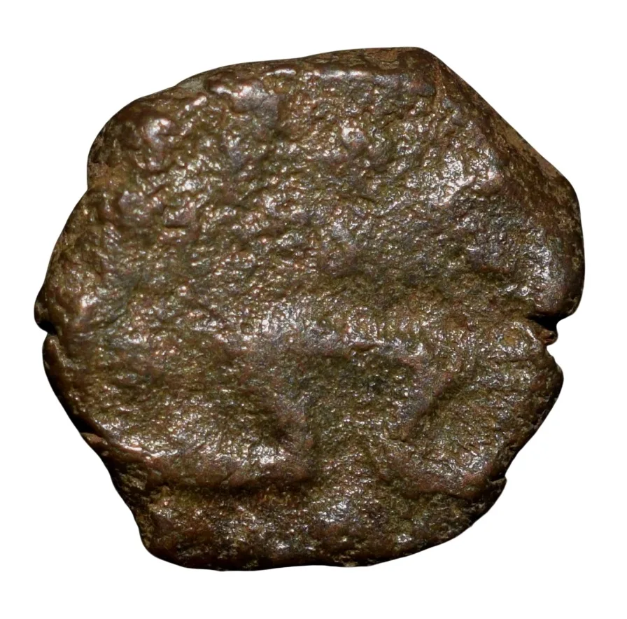Copper 1/20 Paisa of Sher Shah Suri(AD1538-45) of Delhi Sultanate Type D942