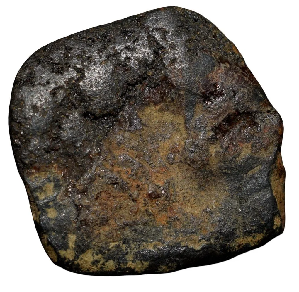 Black Cast Copper of Vidarbha(Paoni) Region (4th - 3rd Cen. BC) with Elephant facing Right Ext. Rare