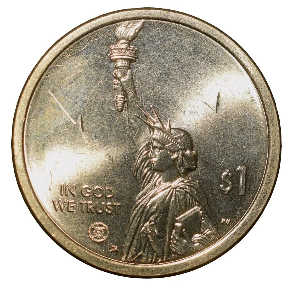 Brass 1 Dollar of USA (AD2024) Commemorative issue - American Innovation - Missouri