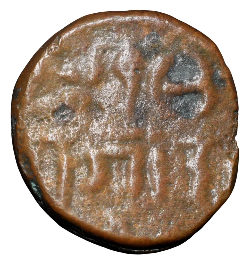 Copper Paisa of Daulat Rao(AD 1794-1827) of Gwalior State of Rajod Mint Very Rare