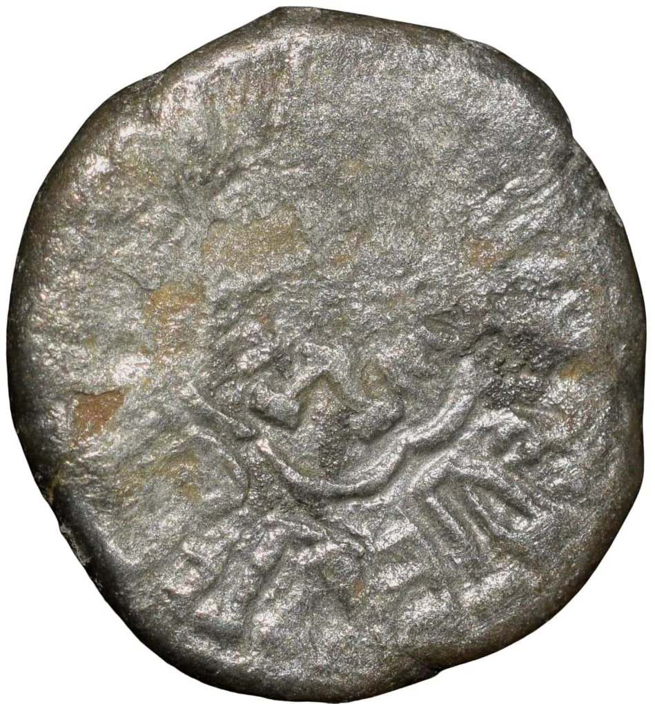 Silver Drachma of Kumar Gupta I(AD 415-55) of Gupta Dynasty Garuda Type Portrait Issue