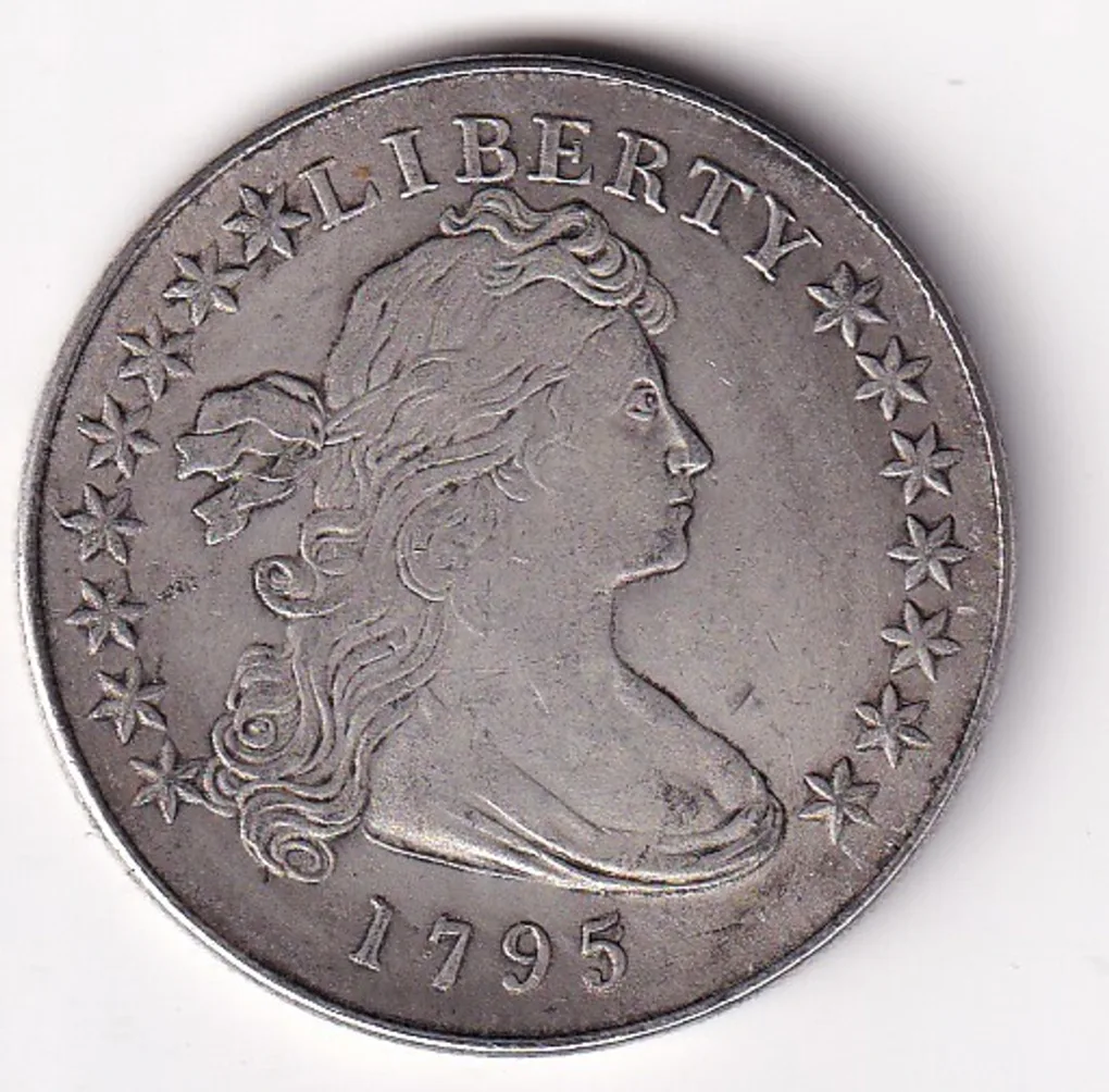 America 1 Dollar 1795 "Draped Bust Dollar" small eagle Rare Modern Token Coin #E-210