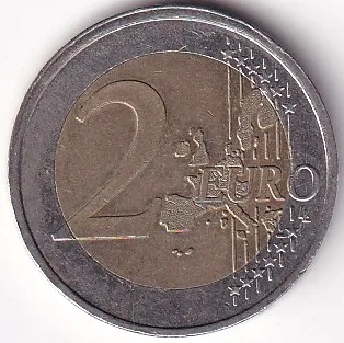 2 Euros Bi Metallic France 1999 Coin