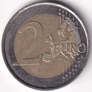 2 Euros Bi Metallic Spain 2014 Coin
