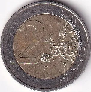 2 Euros Bi Metallic Germany 2023 Federal State of Hamburg Issue Munich Mint D Mark Coin