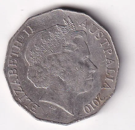 Australia 50 Cents (2010) Rare Commemorative Coin#X-48
