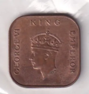 British Malaysia › Malaya 1 Cent 1940 - George VI Rare Coin #X-61