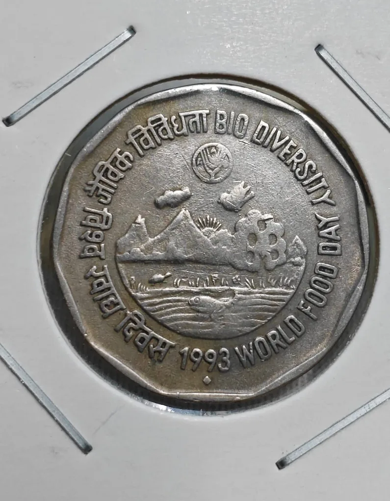 2 Rupee BIO Diversity COIN,5 Rupee 50 Years of Anniversary of United Nation Coin, 10 Rupee Maharanan Pratap Coin