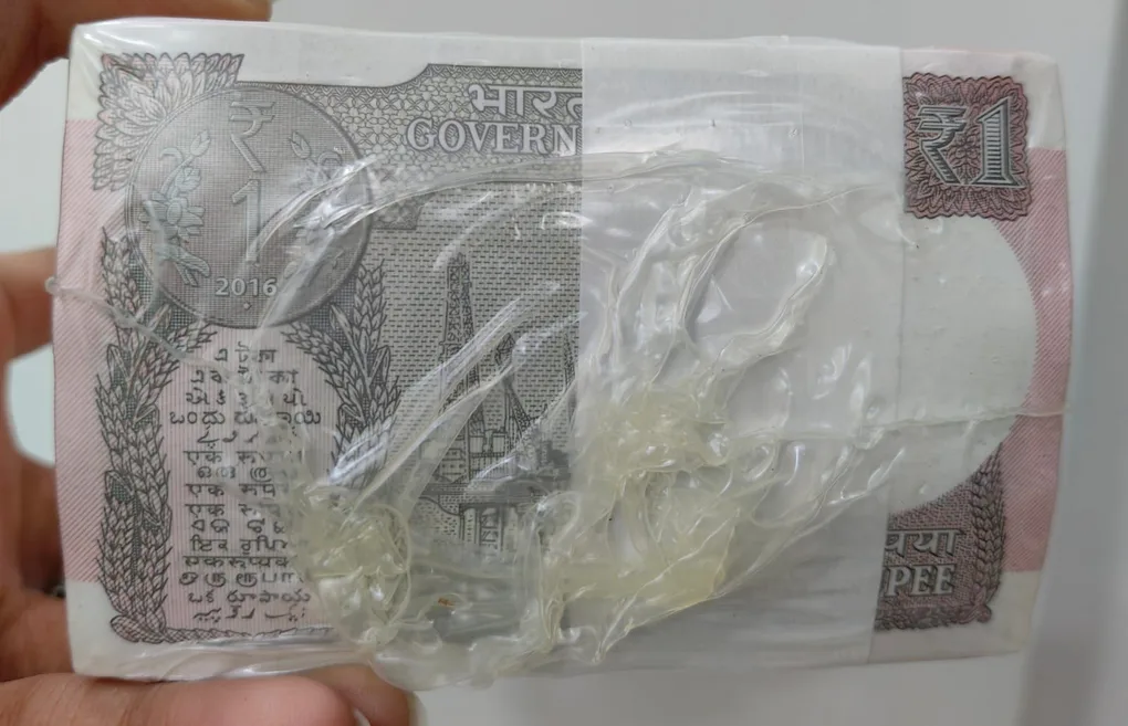 One Rupees 2016 Governor Ratan.p.watel Rare 1000 Note Sealed Packed RIM
