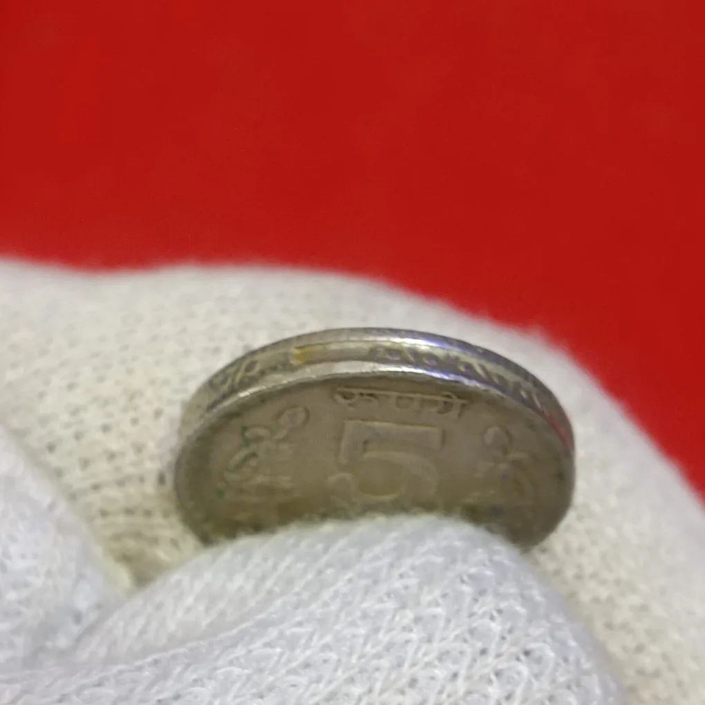 Five Rs Rare Coin 2004 Year Hyderabad Mint Good Condition A8