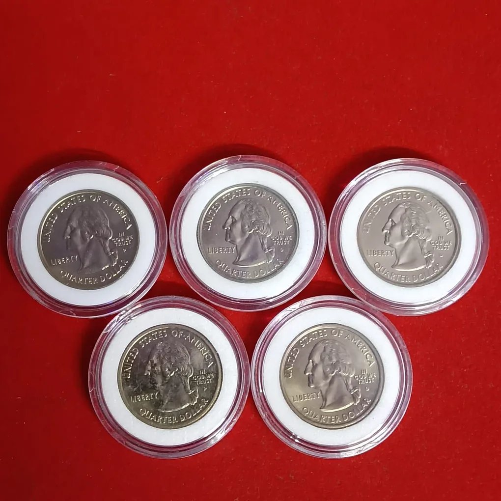 Extremely Rare State Quarter Dollars United States of America Uncirculated Proof Coins Authenticity Certificate Morgan Mint By USA Issue Coin 2006 Year The Morgan Mint