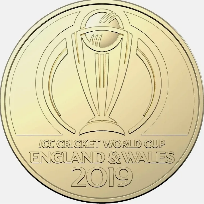 ICC Cricket World Cup England & Wales 2019 Year Elizabeth II One Dollar Proof Coin Royal Australian Mint