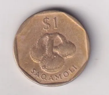 Fiji 1 Dollar 1995 - Elizabeth II Rare Coin #E-110