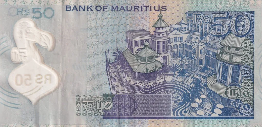 Mauritius 50 Rupees Rare Polymer Note#B2