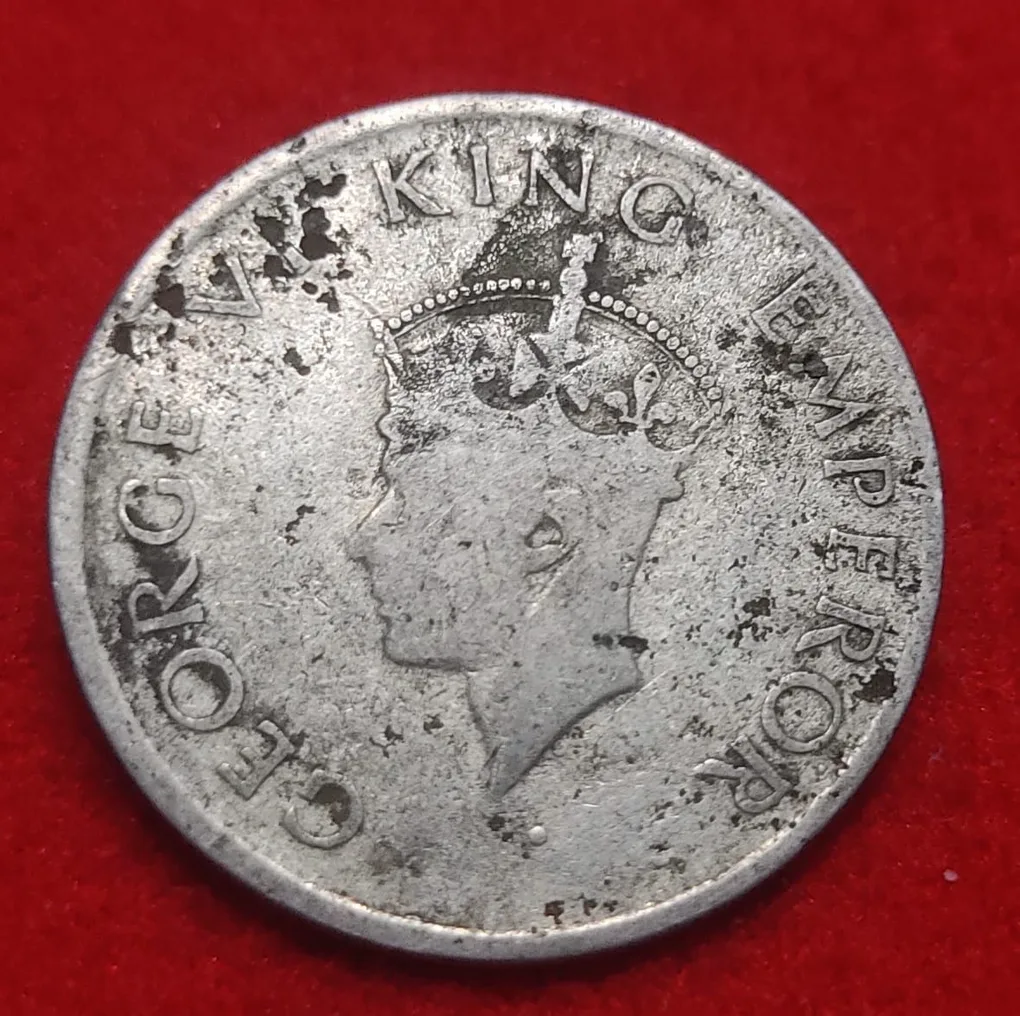 Half Rupee Coin 1946