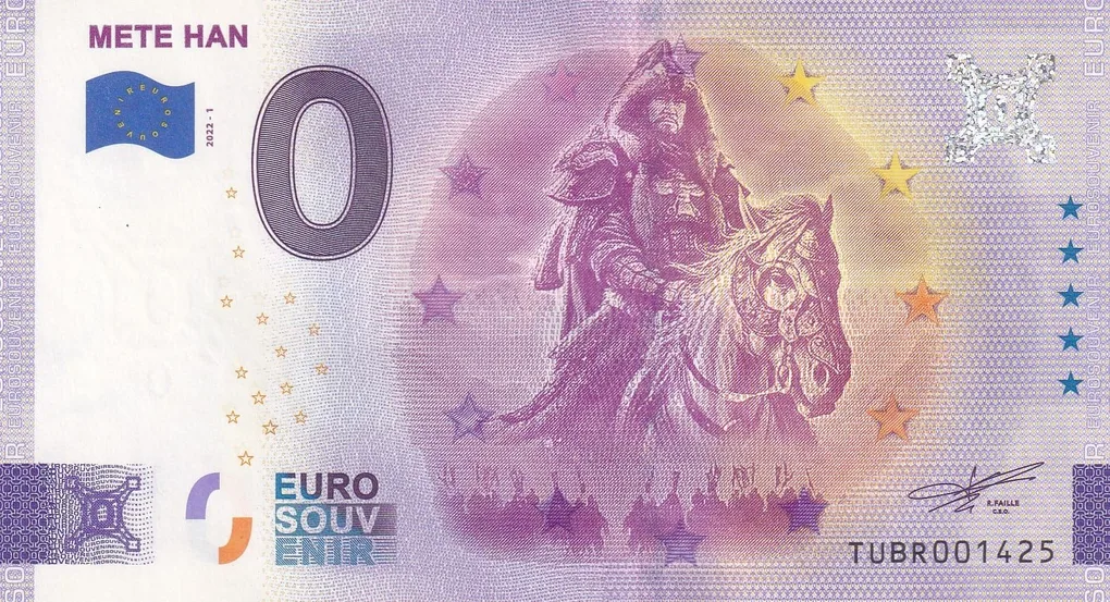 Turkey 0 Euro - Mete Han Rare UNC Note