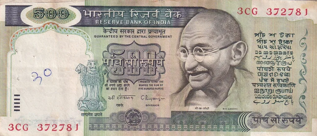 500 Rupees Dandi Governor C.Rangarajan Rare Note