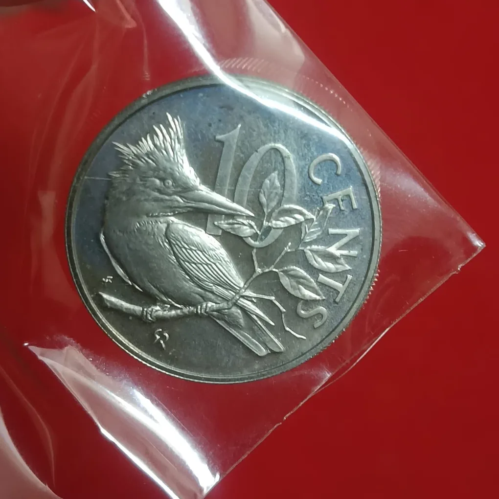 Elizabeth The Second Islands 10 Cents 1973 Proof Coin